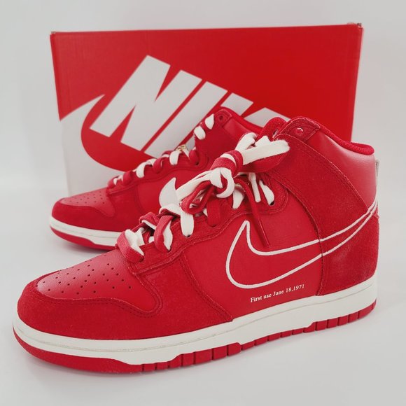 dunk high se first use university red